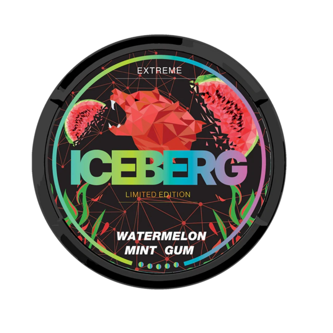 Snus Iceberg Watermelon Mint Gum 35mg